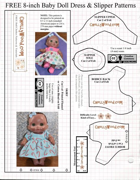 eight inch doll clothes|8 inch baby dolls patterns.